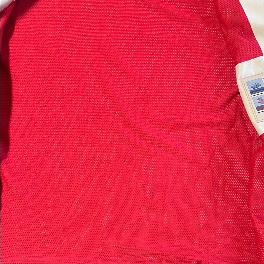 Burberry Golf Navy, Red & Cream Jacket Women’s Size XL NWOT - Picture 4 of 5